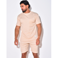 Ensemble t-shirt à poches et short Ensemble t-shirt à poches et short
