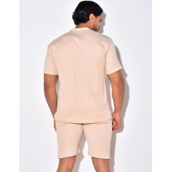 Ensemble t-shirt à poches et short Ensemble t-shirt à poches et short