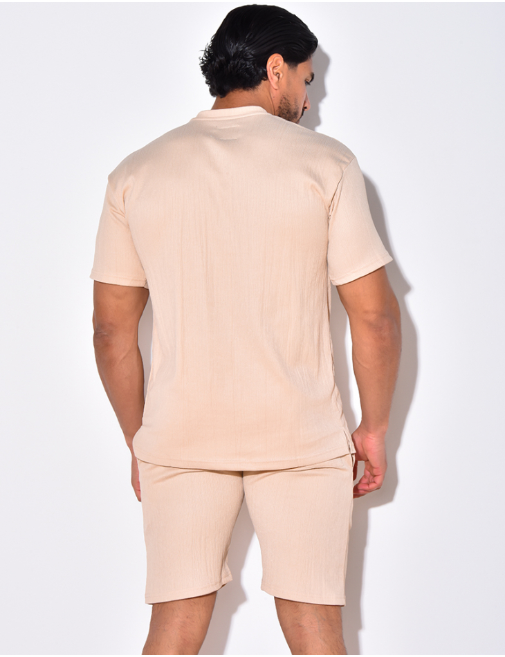 Ensemble t-shirt à poches et short Ensemble t-shirt à poches et short