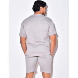 Ensemble t-shirt à poches et short Ensemble t-shirt à poches et short