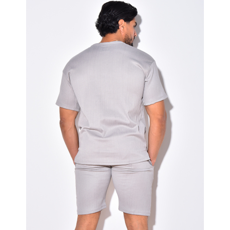 Ensemble t-shirt à poches et short Ensemble t-shirt à poches et short