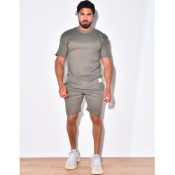 Ensemble t-shirt à poches et short Ensemble t-shirt à poches et short