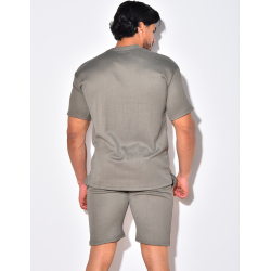 Ensemble t-shirt à poches et short Ensemble t-shirt à poches et short