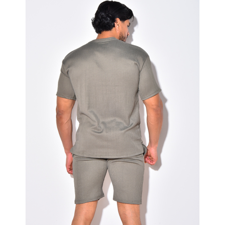 Ensemble t-shirt à poches et short Ensemble t-shirt à poches et short