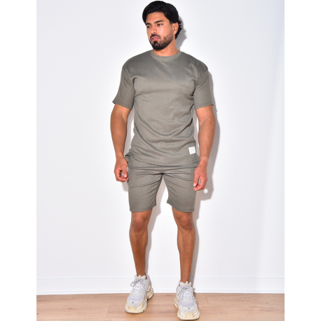 Ensemble t-shirt à poches et short Ensemble t-shirt à poches et short