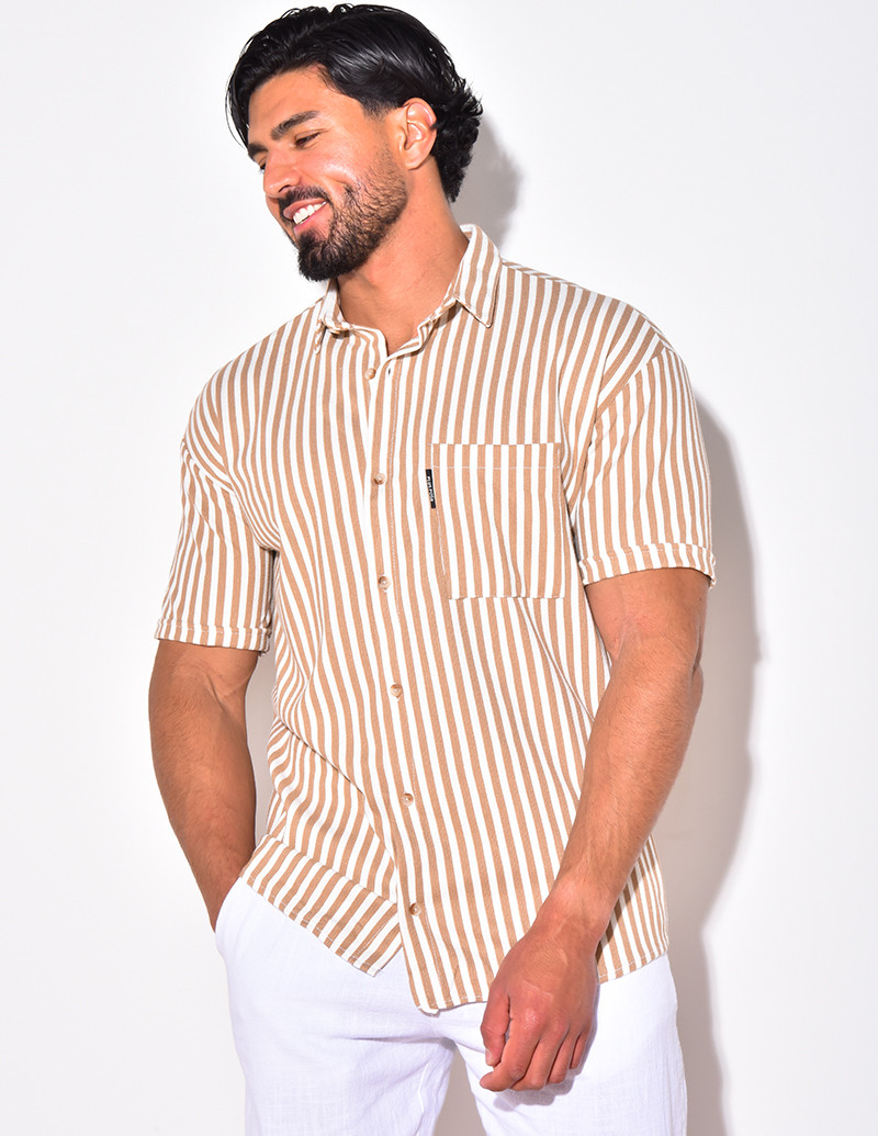 Chemise à rayures
