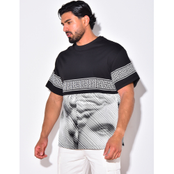 T-shirt à formes géométrique T-shirt à formes géométrique