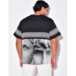 T-shirt à formes géométrique T-shirt à formes géométrique