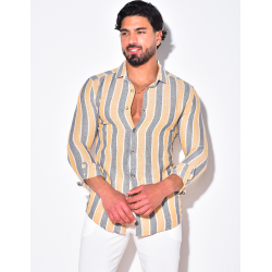 Chemise à rayures
