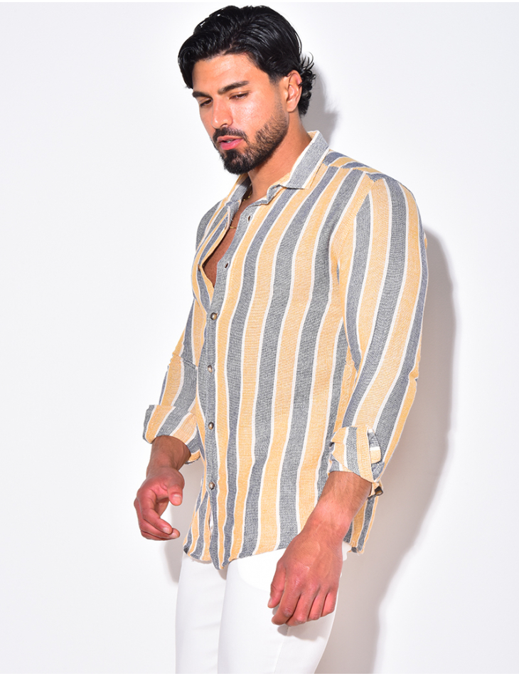 Chemise à rayures