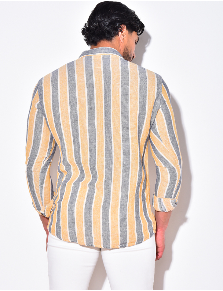 Chemise à rayures