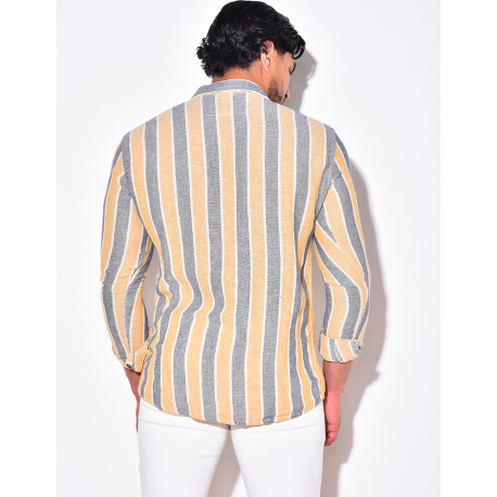 Chemise à rayures