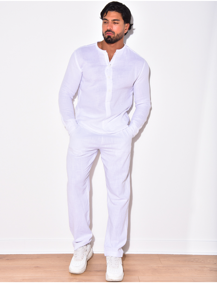 T-shirt à boutons T-shirt à boutons