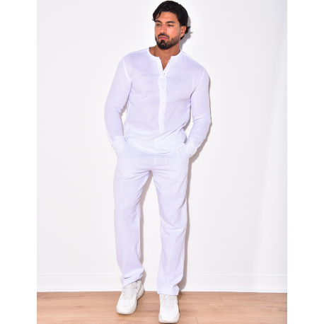 T-shirt à boutons T-shirt à boutons