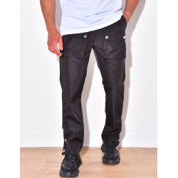 Pantalon à poches à boutons pressions