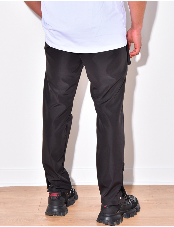 Pantalon à poches à boutons pressions