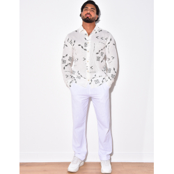 Chemise à motif aztéque  Chemise à motif aztéque