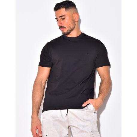 T-shirt basic brodé "B" T-shirt basic brodé "B"