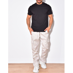 T-shirt basic brodé "B" T-shirt basic brodé "B"
