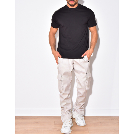 T-shirt basic brodé "B" T-shirt basic brodé "B"