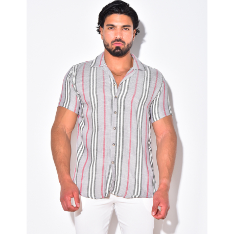 Chemise à rayures
