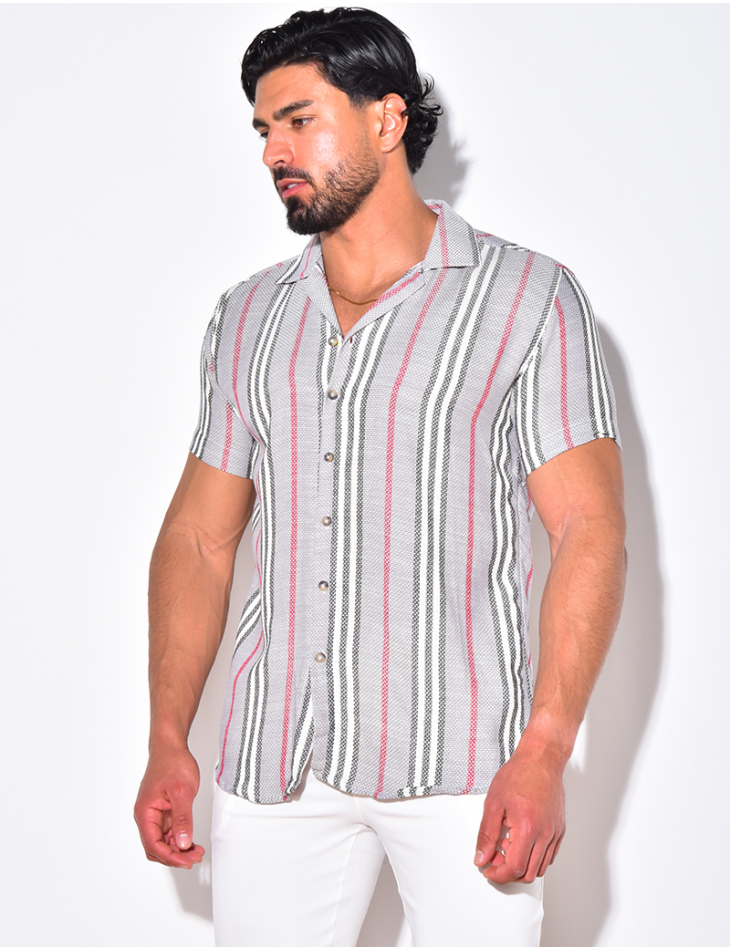 Chemise à rayures