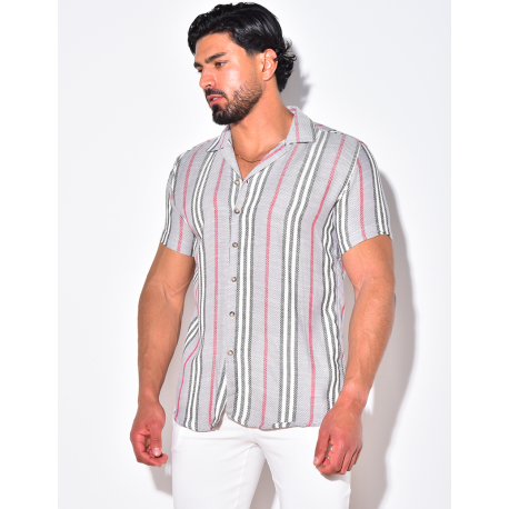 Chemise à rayures
