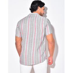 Chemise à rayures