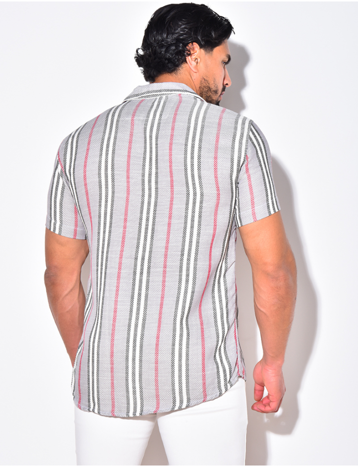 Chemise à rayures