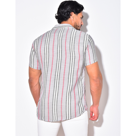 Chemise à rayures