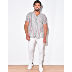 Chemise à rayures