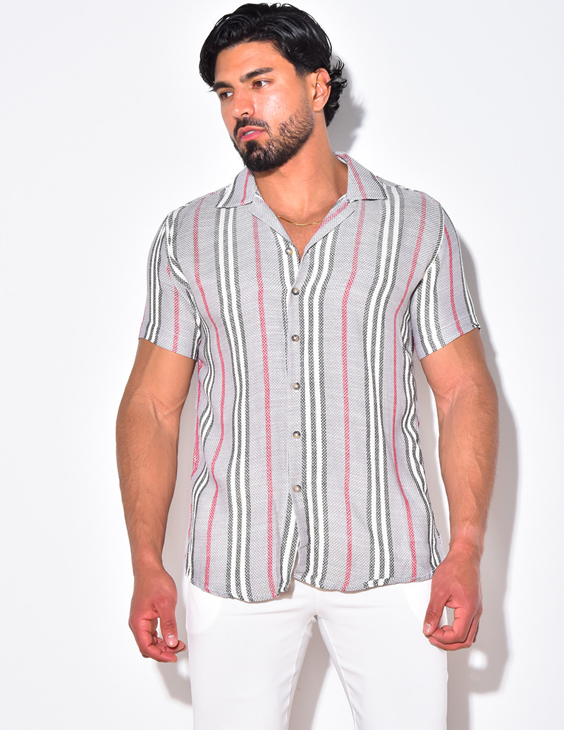 Chemise à rayures