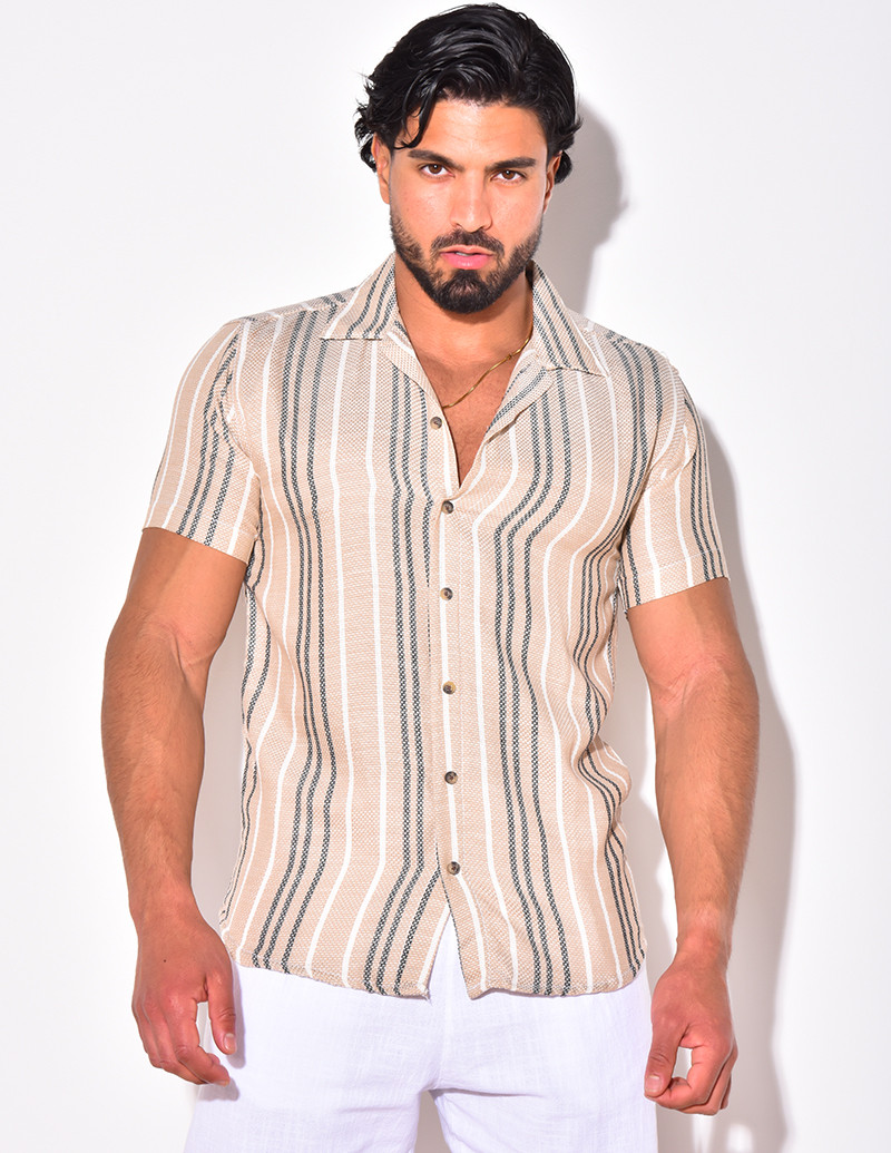 Chemise à rayures