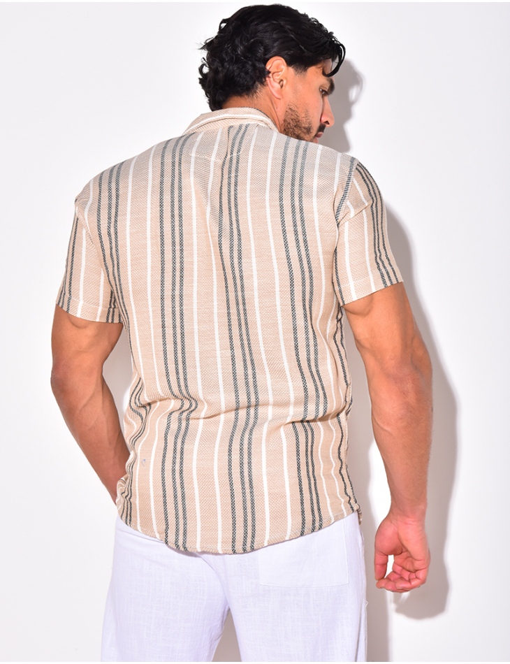 Chemise à rayures