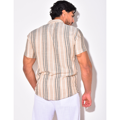 Chemise à rayures