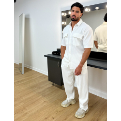 Ensemble pantalon et chemise côtelé Ensemble pantalon et chemise côtelé