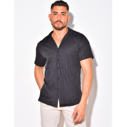 Chemise côtelée