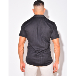 Chemise côtelée