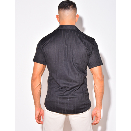 Chemise côtelée