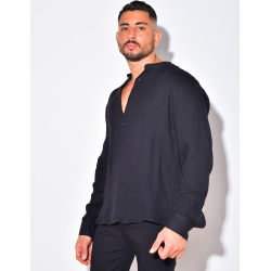 Chemise manches longues à col rond Chemise manches longues à col rond