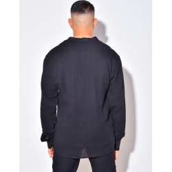 Chemise manches longues à col rond Chemise manches longues à col rond