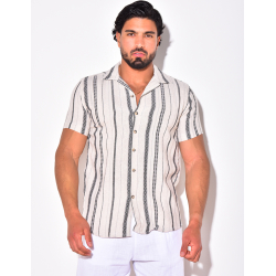 Chemise à rayures
