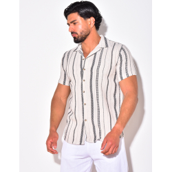 Chemise à rayures