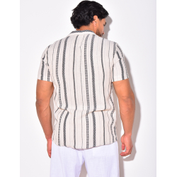 Chemise à rayures