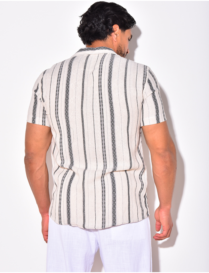 Chemise à rayures