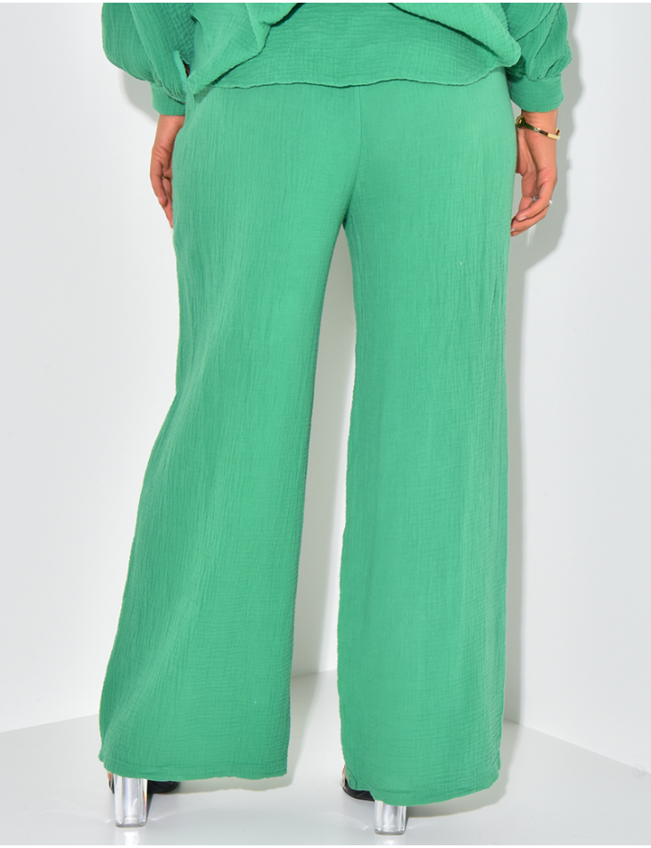 Pantalon large
