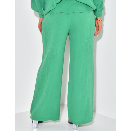 Pantalon large