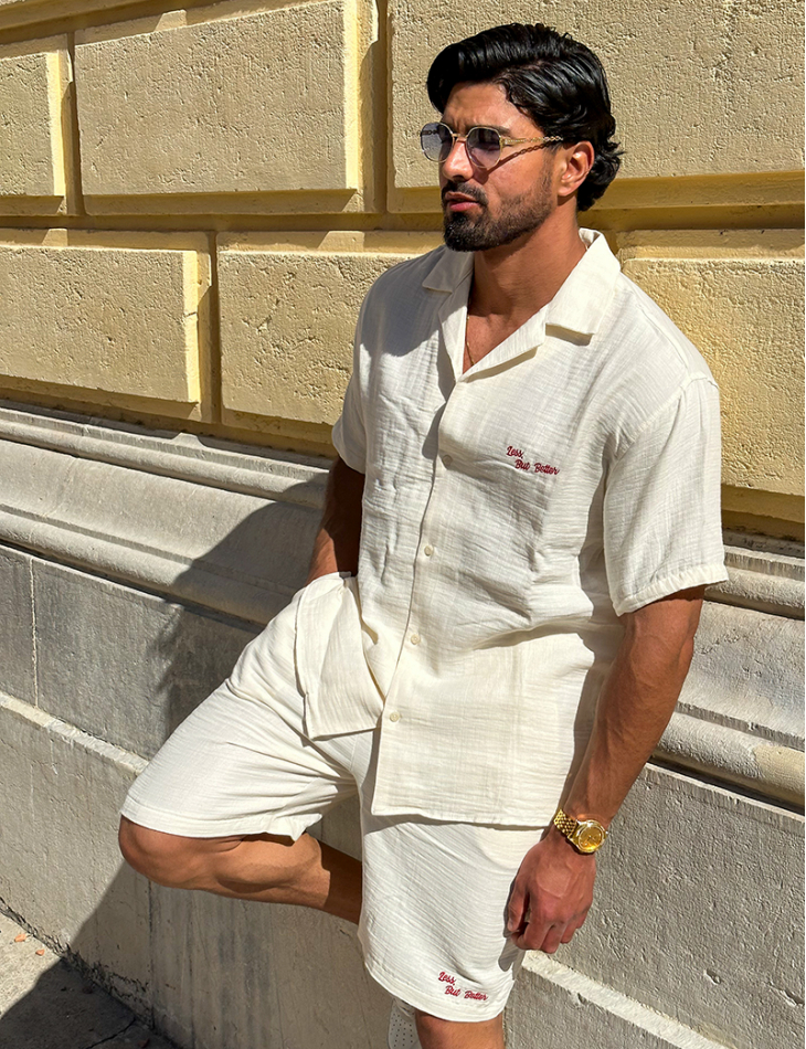 Ensemble short et chemise "Less But Better" Ensemble short et chemise "Less But Better"