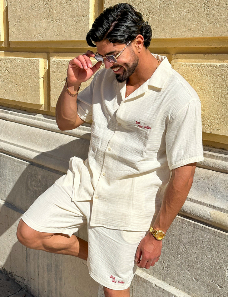 Ensemble short et chemise "Less But Better" Ensemble short et chemise "Less But Better"