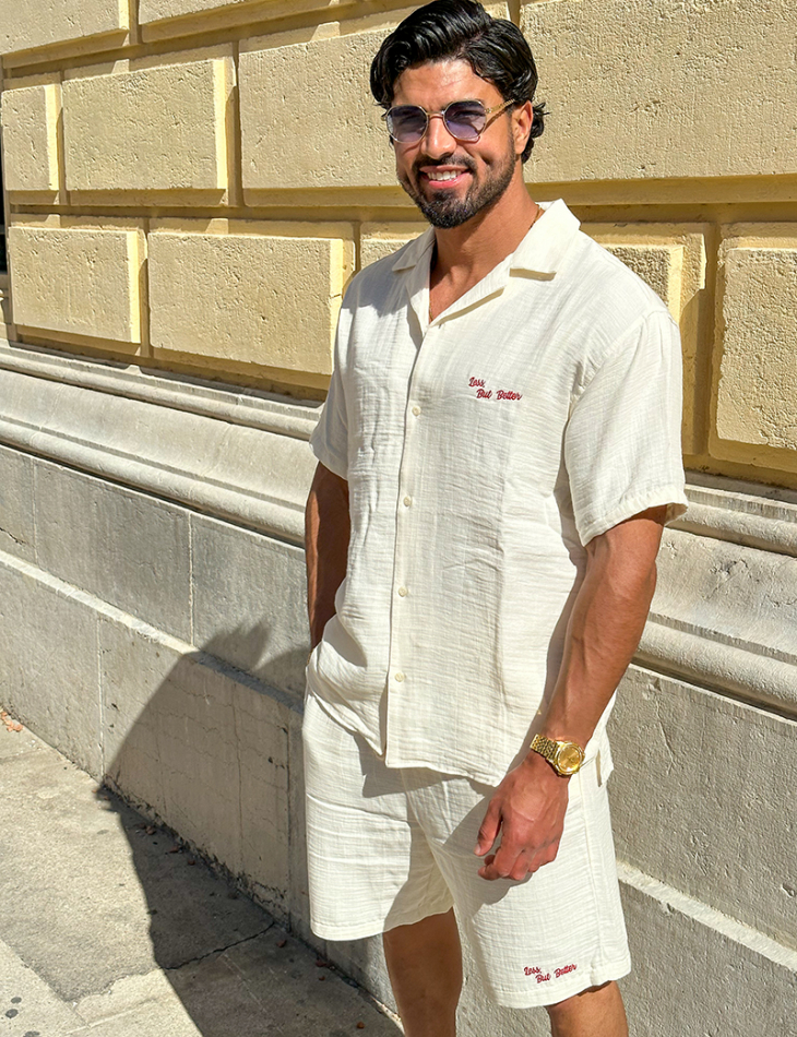 Ensemble short et chemise "Less But Better" Ensemble short et chemise "Less But Better"